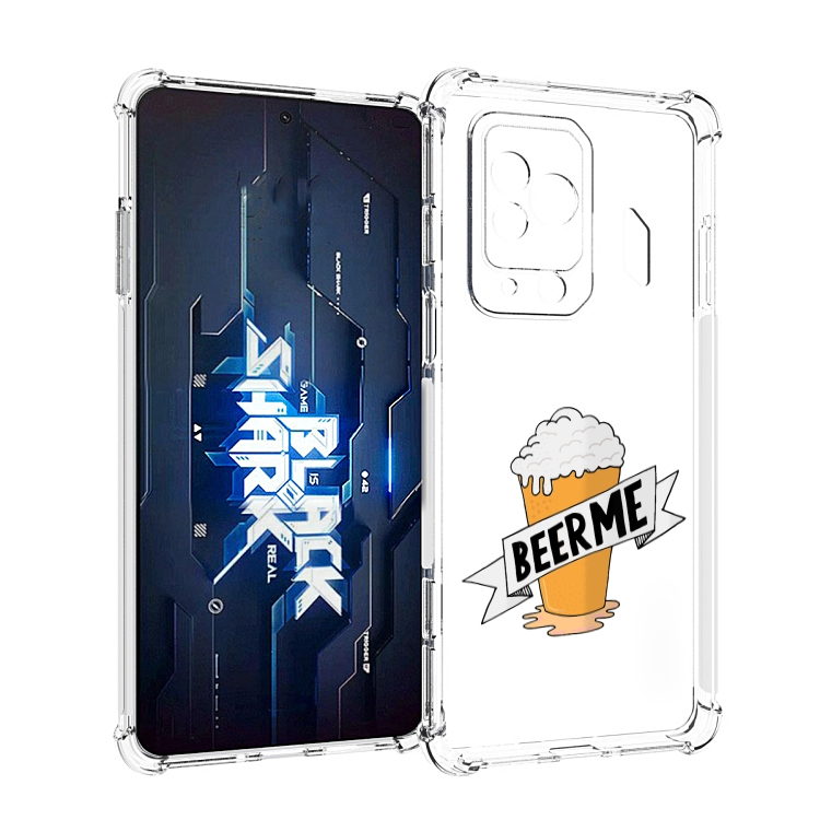 

Чехол MyPads Beer-me для Xiaomi Black Shark 5 Pro, Прозрачный, Tocco