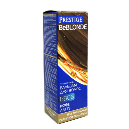

Оттеночный бальзам VIP`S Prestige, BeBlond, тон 06, 100 мл