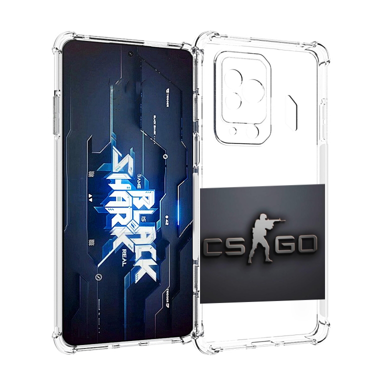 

Чехол MyPads CS go логотип мужской для Xiaomi Black Shark 5 Pro, Прозрачный, Tocco