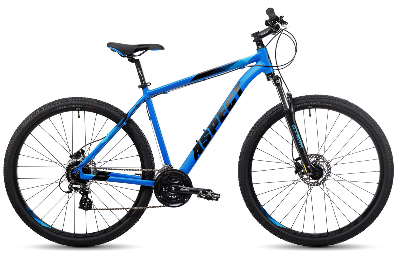 Горный велосипед Aspect Nickel 29, год 2023, цвет Синий-Черный, ростовка 18