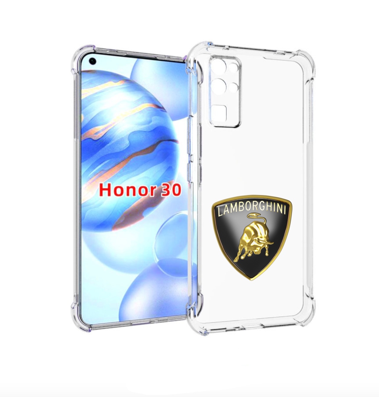 

Чехол бампер MyPads ламборгини-lambo-6 мужской для Honor 30 (BMH, Прозрачный, Tocco