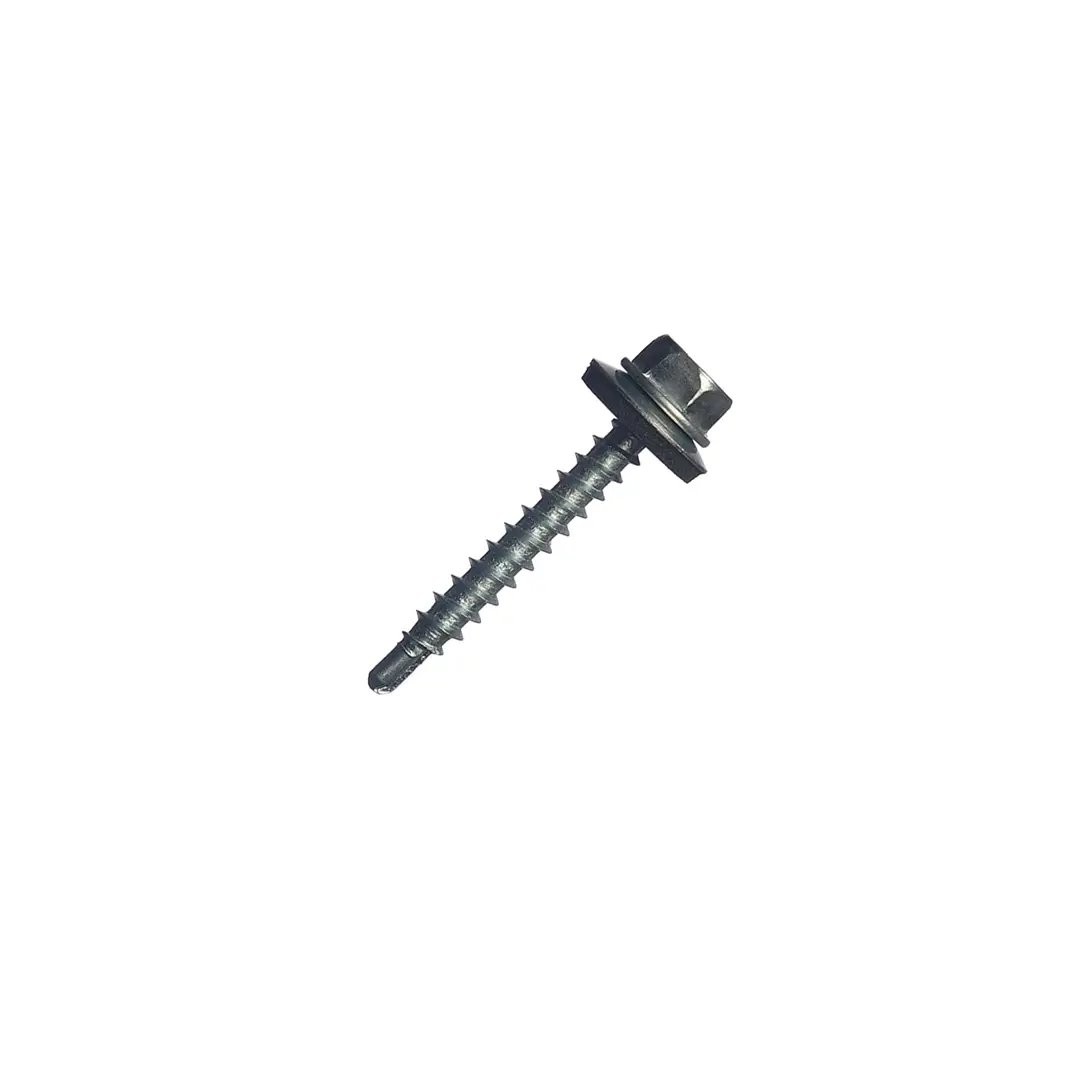 

Кровельные саморезы с буром оцинкованные 4.8x35 200 шт./уп.