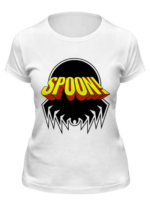 

Футболка женская Printio Тик-герой (spoon) белая L, Белый, Тик-герой (spoon)