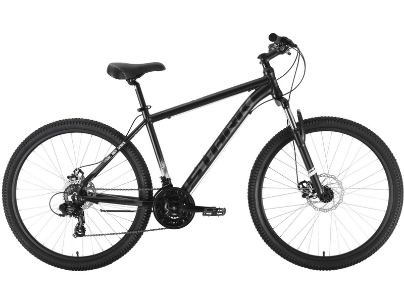 Горный велосипед Stark Indy 27.1 D, год 2022, цвет Черный-Белый, ростовка 18