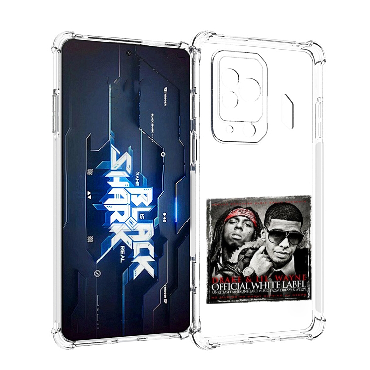 

Чехол MyPads Drake - Official White Label для Xiaomi Black Shark 5 Pro, Прозрачный, Tocco