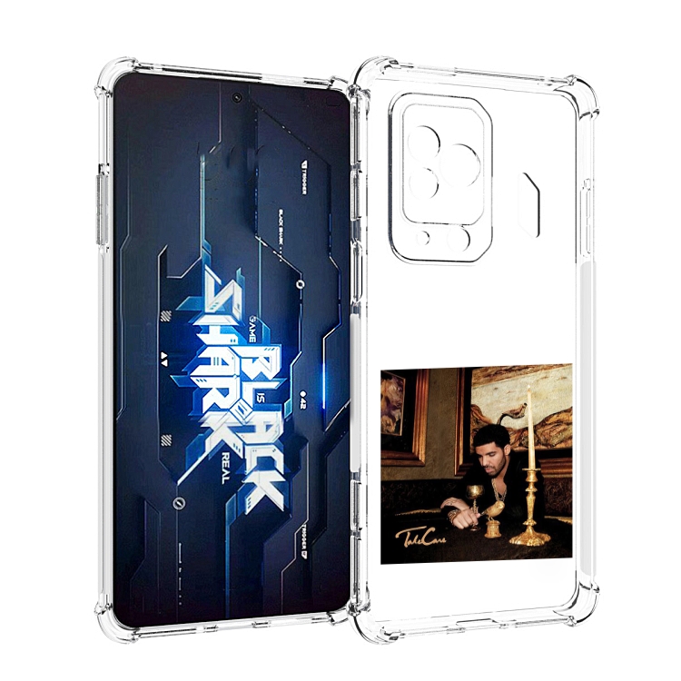 

Чехол MyPads Drake - Take Care для Xiaomi Black Shark 5 Pro, Прозрачный, Tocco