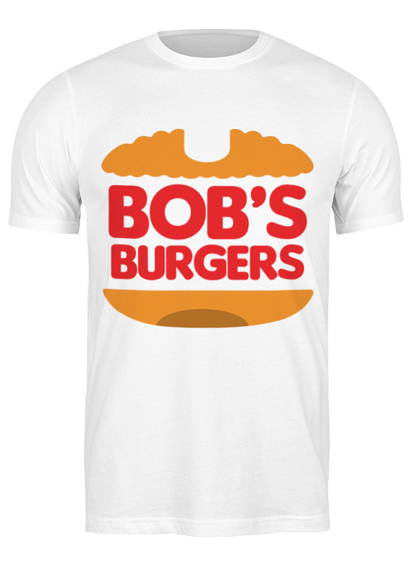 

Футболка мужская Printio Закусочная боба (bob’s burgers) белая L, Белый, Закусочная боба (bob’s burgers)