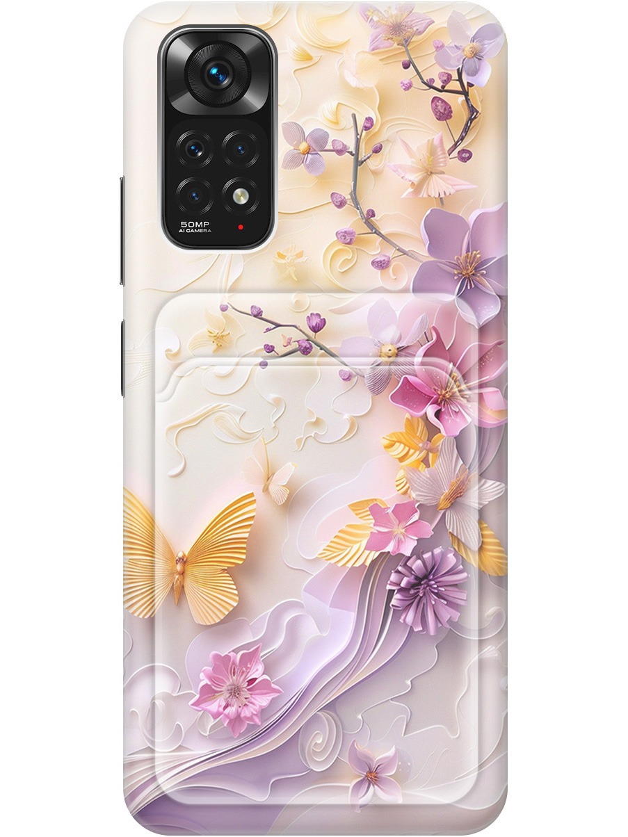 

Силиконовый чехол на Xiaomi Redmi Note 11/Note 11S с принтом 805176, Белый;фиолетовый;прозрачный;оранжевый, 735250223