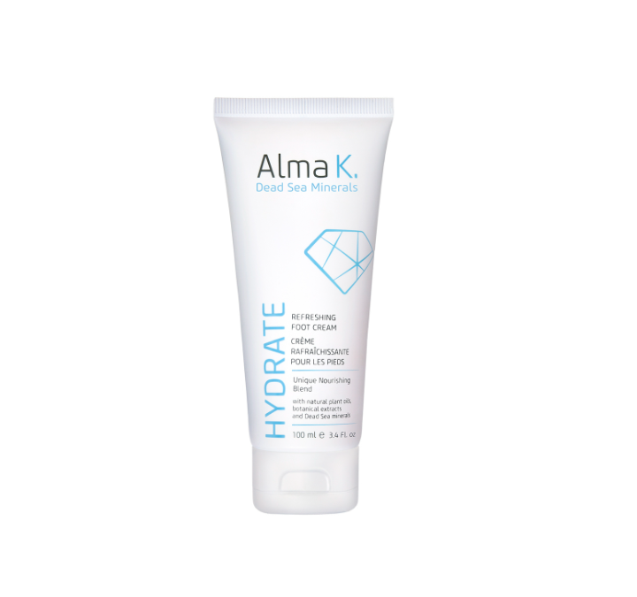 фото Крем для ног alma k. hydrate refreshing foot cream, 100 мл