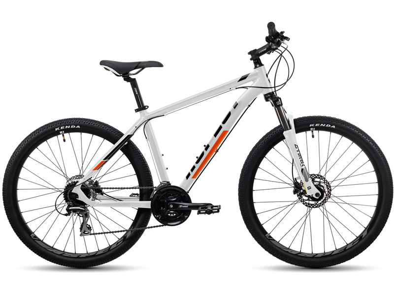 

Горный велосипед Aspect Legend 27.5, год 2023, цвет Белый-Оранжевый, ростовка 20