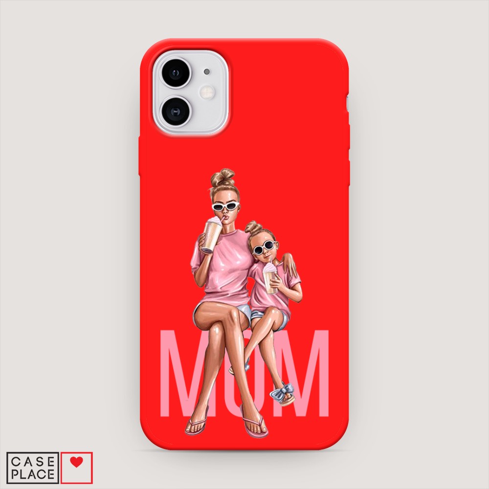 

Чехол Awog на Apple iPhone 11 / Айфон 11 "Lovely mom", Разноцветный, 12153-1