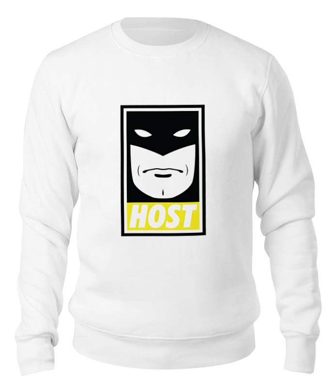 

Свитшот унисекс Printio Космический призрак (space ghost) белый M, Космический призрак (space ghost)