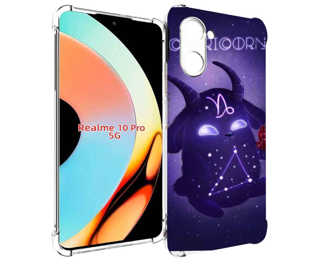 

Чехол бампер MyPads знак-зодиака-козерог-7 для Realme 10 Pro про..., Прозрачный, Tocco