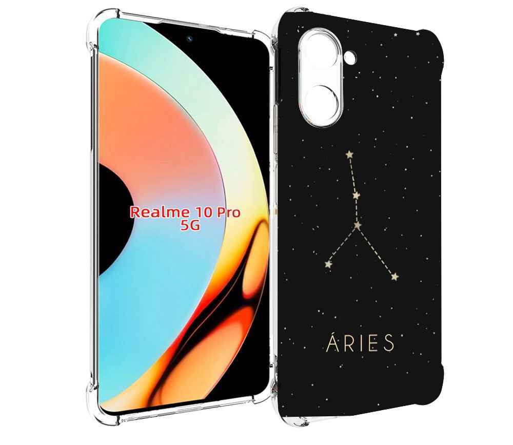 

Чехол бампер MyPads знак-зодиака-овен-3 для Realme 10 Pro против..., Прозрачный, Tocco