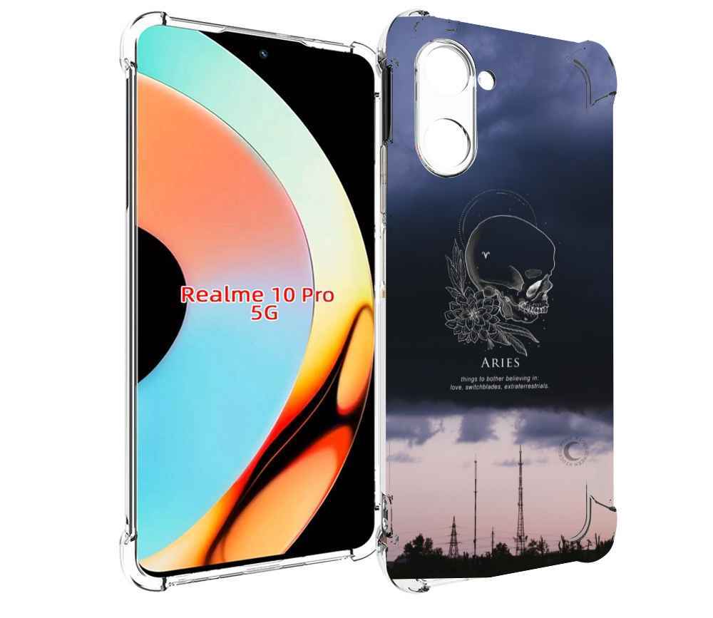 

Чехол бампер MyPads знак-зодиака-овен-4 для Realme 10 Pro против..., Прозрачный, Tocco