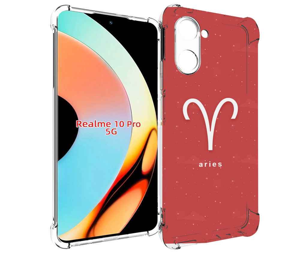 

Чехол бампер MyPads знак-зодиака-овен-5 для Realme 10 Pro против..., Прозрачный, Tocco