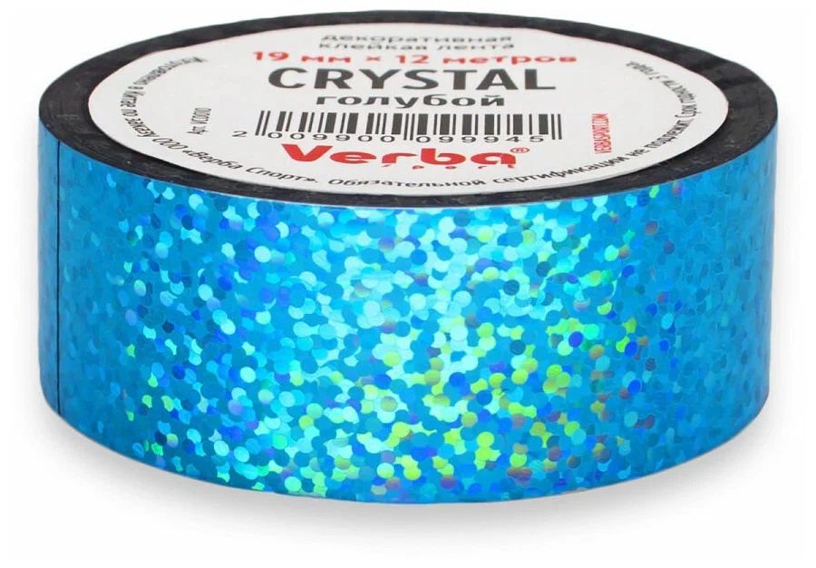 Обмотка для обруча Verba Crystal голубой