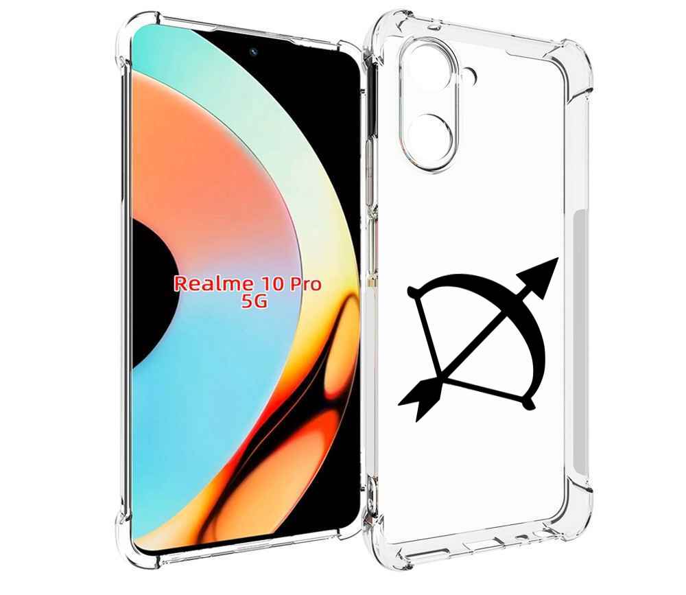 

Чехол бампер MyPads знак-зодиака-стрелец-7 для Realme 10 Pro про..., Прозрачный, Tocco