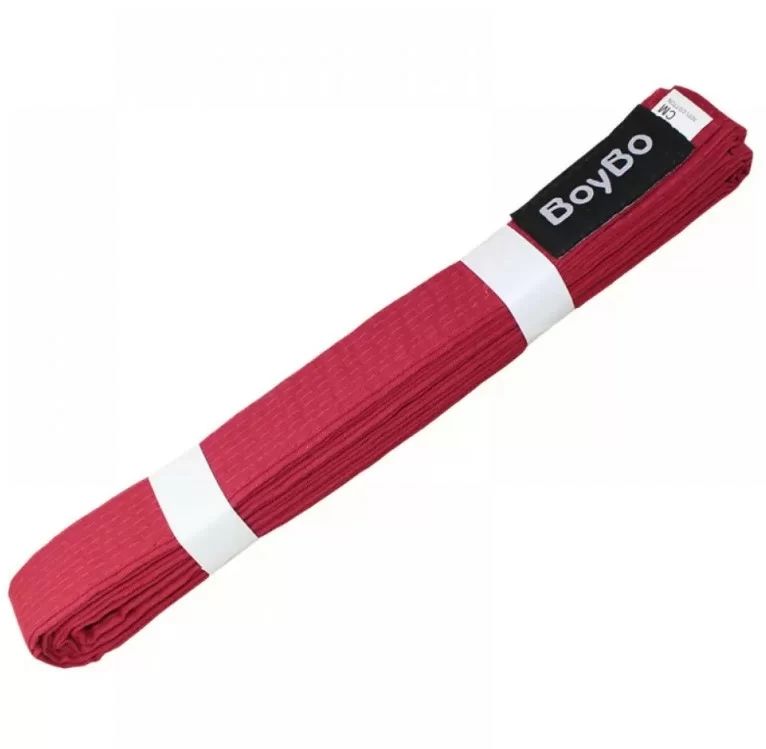 

Пояс для единоборств 2.8м BoyBo красный, Bw280