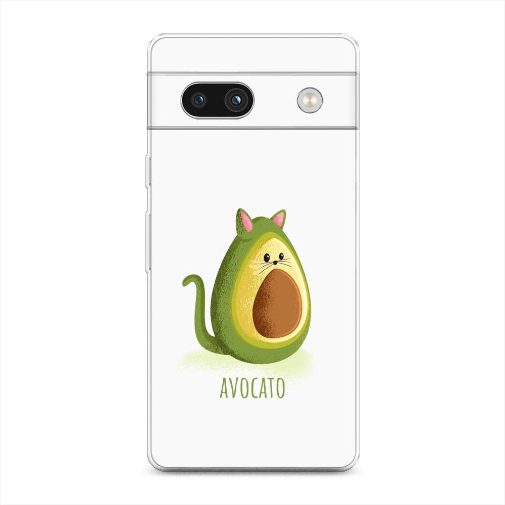 

Чехол Awog на Google Pixel 7A "Avocato", Белый;зеленый;коричневый, 271450-10