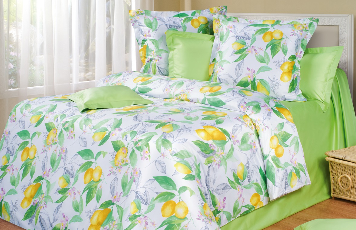 

Постельное белье Cotton Dreams Lemon And Flovers лимон и цветы (макси)