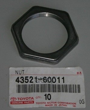 

Гайка/Nut 43521-60011 TOYOTA арт. 43521-60011