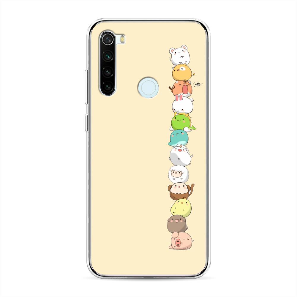 фото Чехол awog "питомцы чиби" для xiaomi redmi note 8t