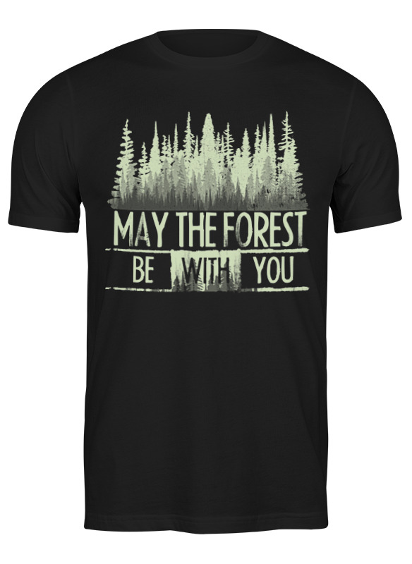 

Футболка мужская Printio Forest 2988223 черная XL, Черный, Forest 2988223
