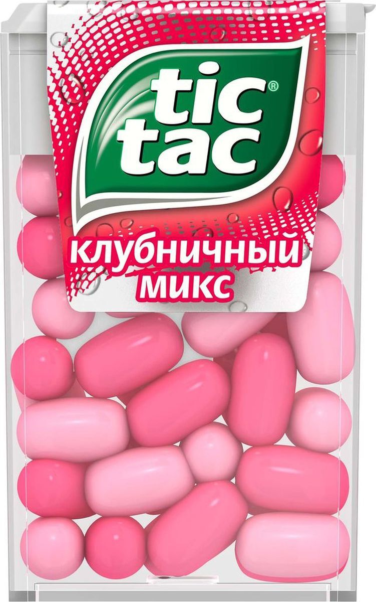 Драже Tic Tac Клубничный Микс, 16 г