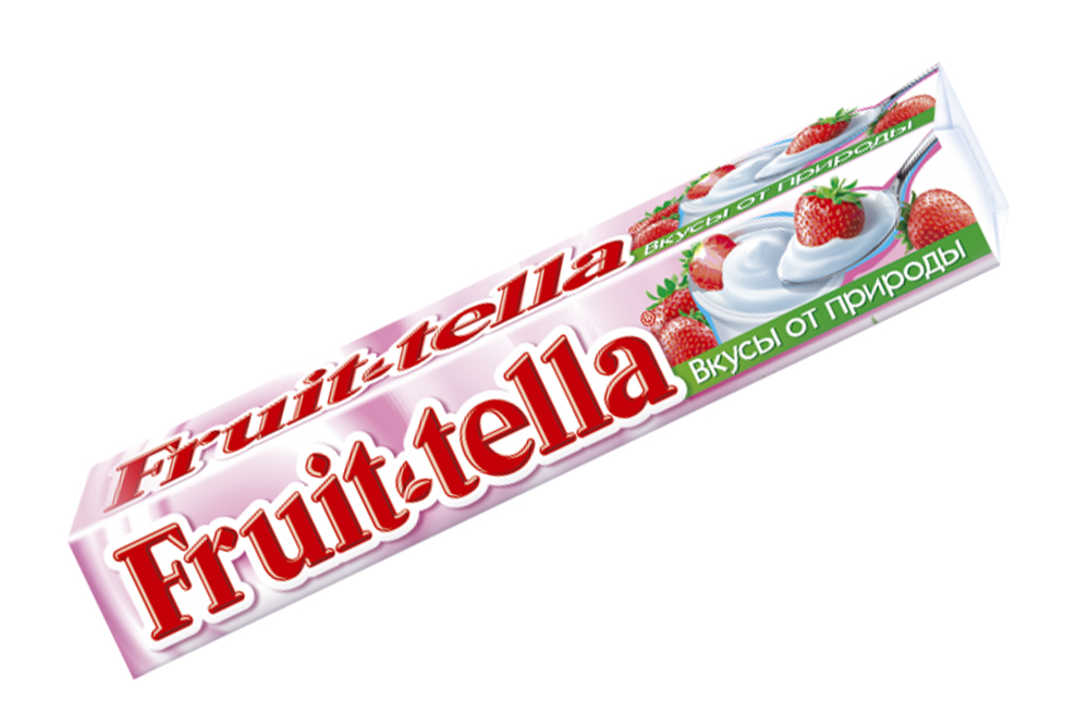 фото Конфеты fruittella жевательные со вкусом клубничного йогурта, 41 г fruit-tella