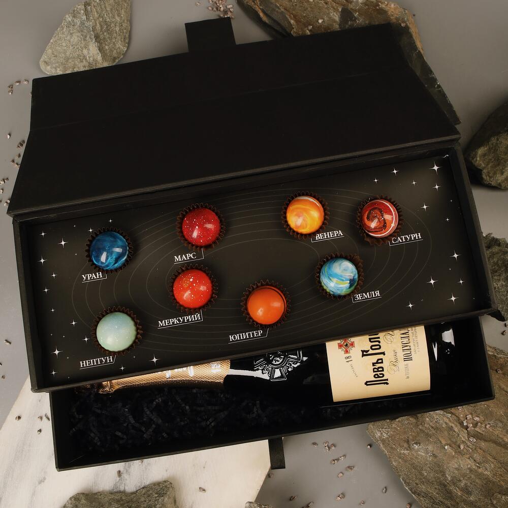 Конфеты ручной работы VioChoco Планетарий, 128 г