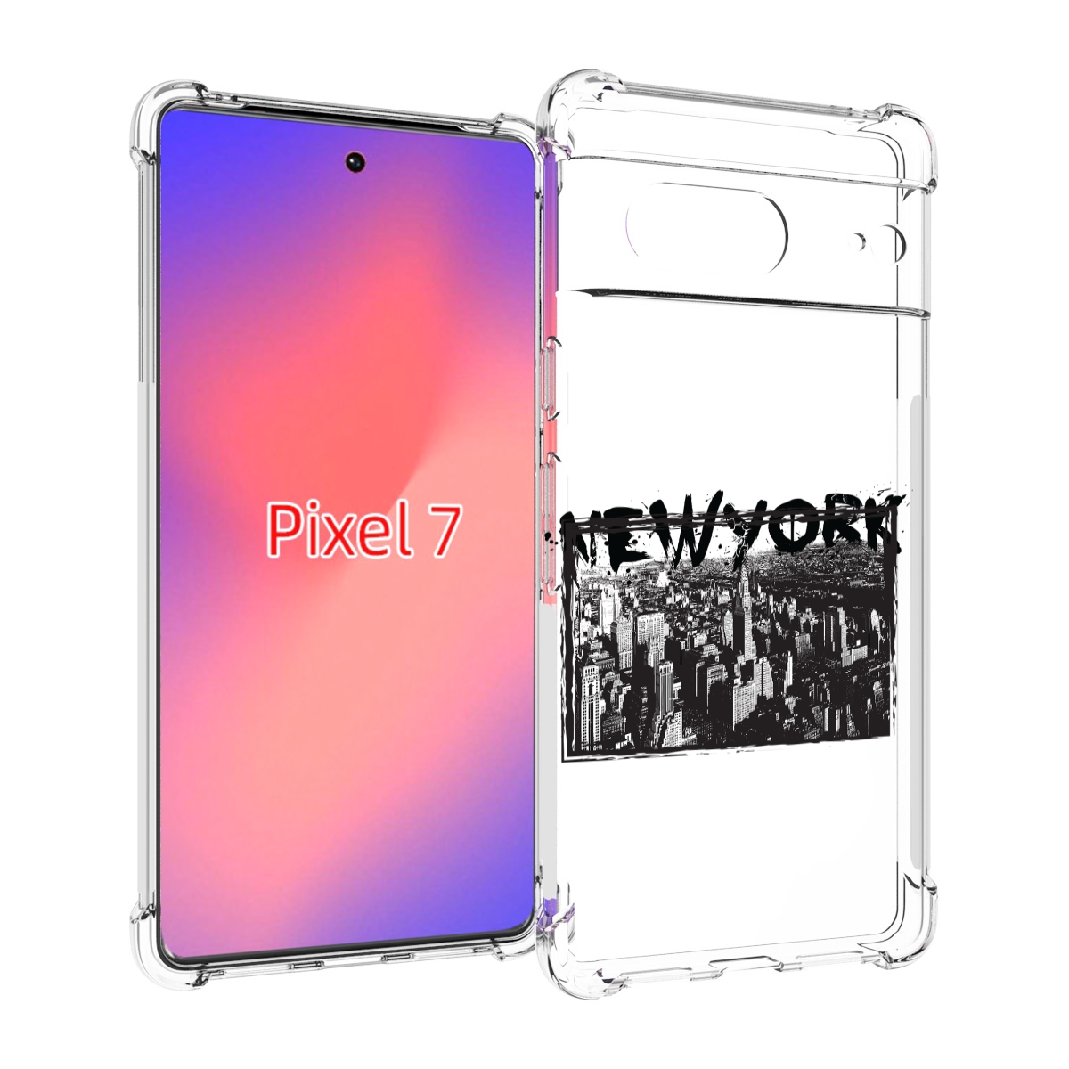 

Чехол Mypads Че Для Google Pixel 7, Прозрачный, Tocco
