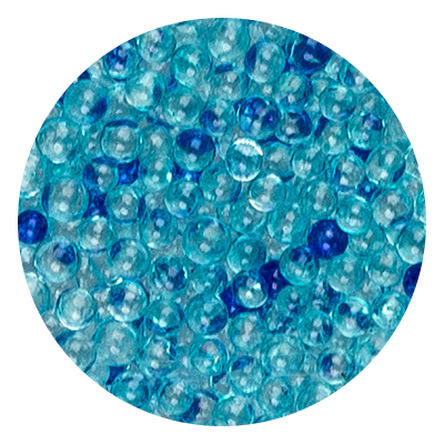 Бисер IRISK professional Пенный декор (05 Сине-голубой, диаметр 0,8)