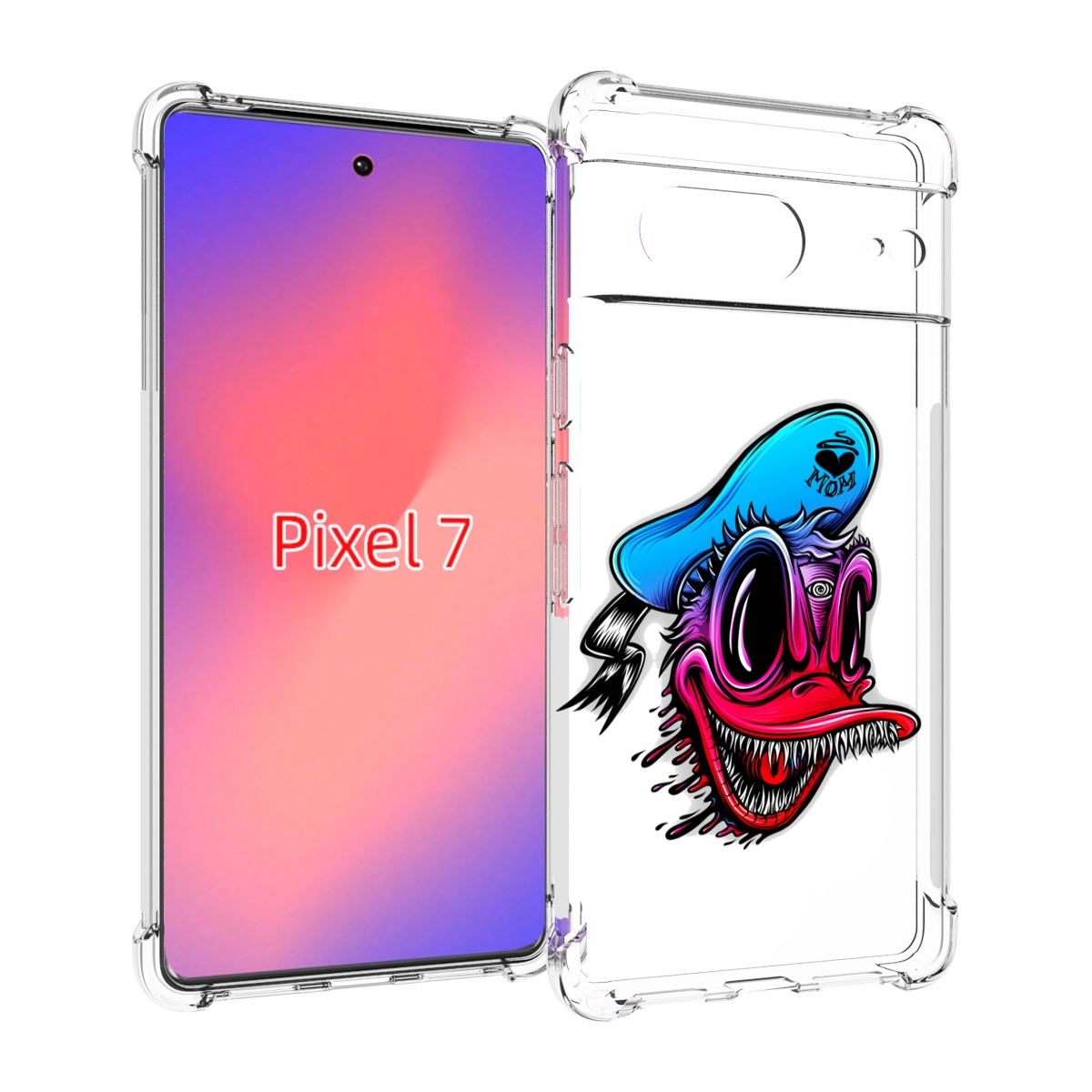

Чехол Mypads Дональд Для Google Pixel 7, Прозрачный, Tocco