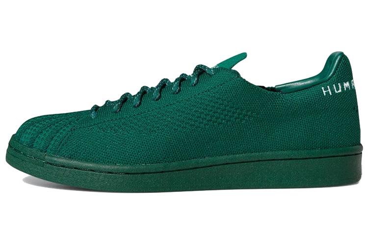 

Кеды унисекс Adidas Pharrell x adidas originals Superstar Primeknit зеленые 40 EU, Зеленый, Pharrell x adidas originals Superstar Primeknit