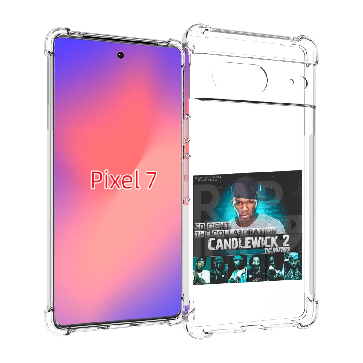 

Чехол Mypads 50 Cent - Candlewick 2 Для Google Pixel 7, Прозрачный, Tocco