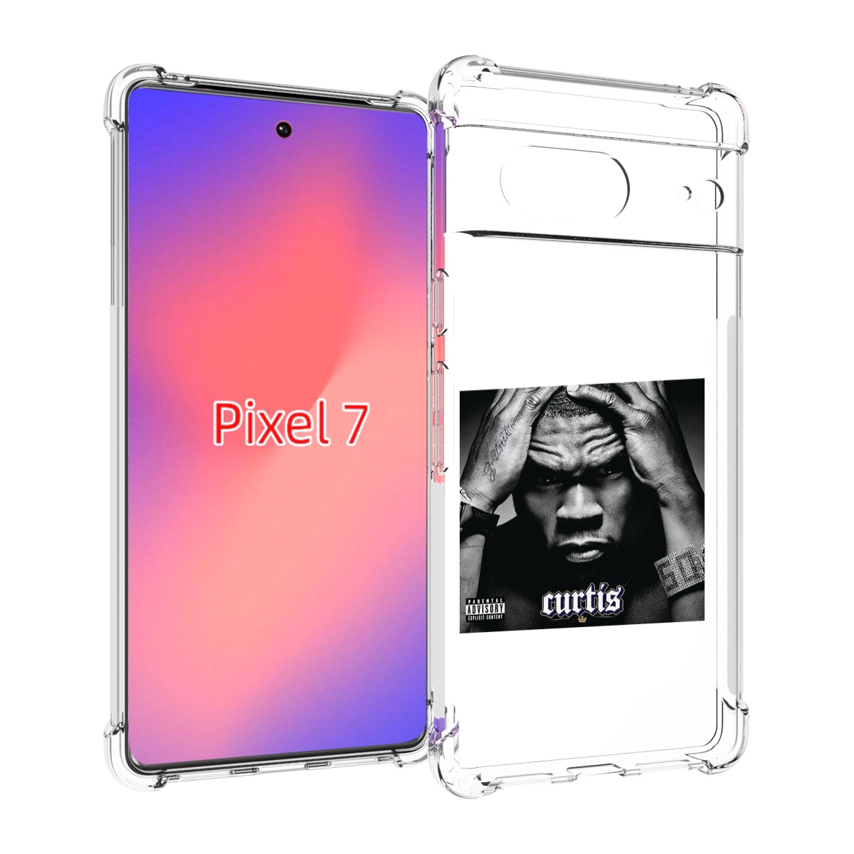 

Чехол Mypads 50 Cent - Curtis Для Google Pixel 7, Прозрачный, Tocco