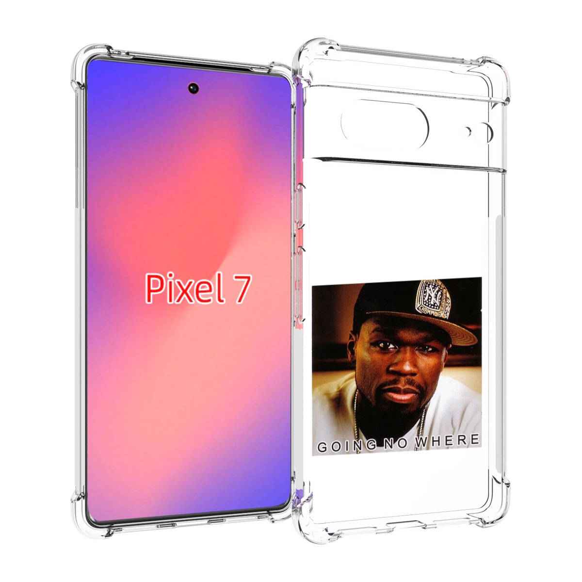 

Чехол Mypads 50 Cent - Going No Where Для Google Pixel 7, Прозрачный, Tocco