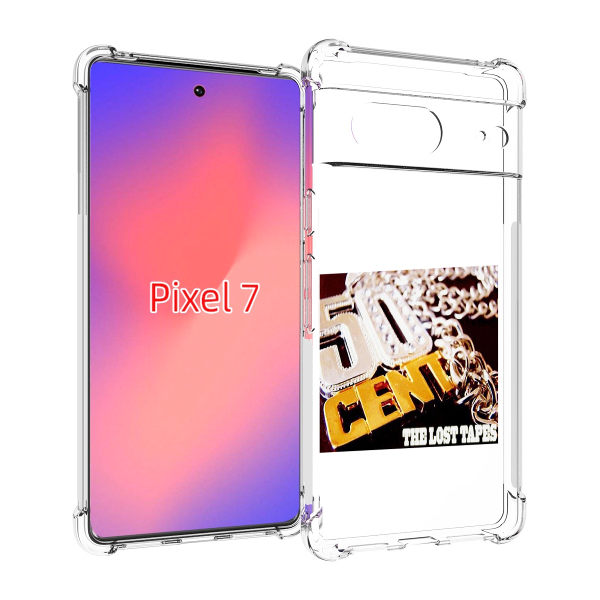 

Чехол Mypads 50 Cent - The Lost Tapes Для Google Pixel 7, Прозрачный, Tocco