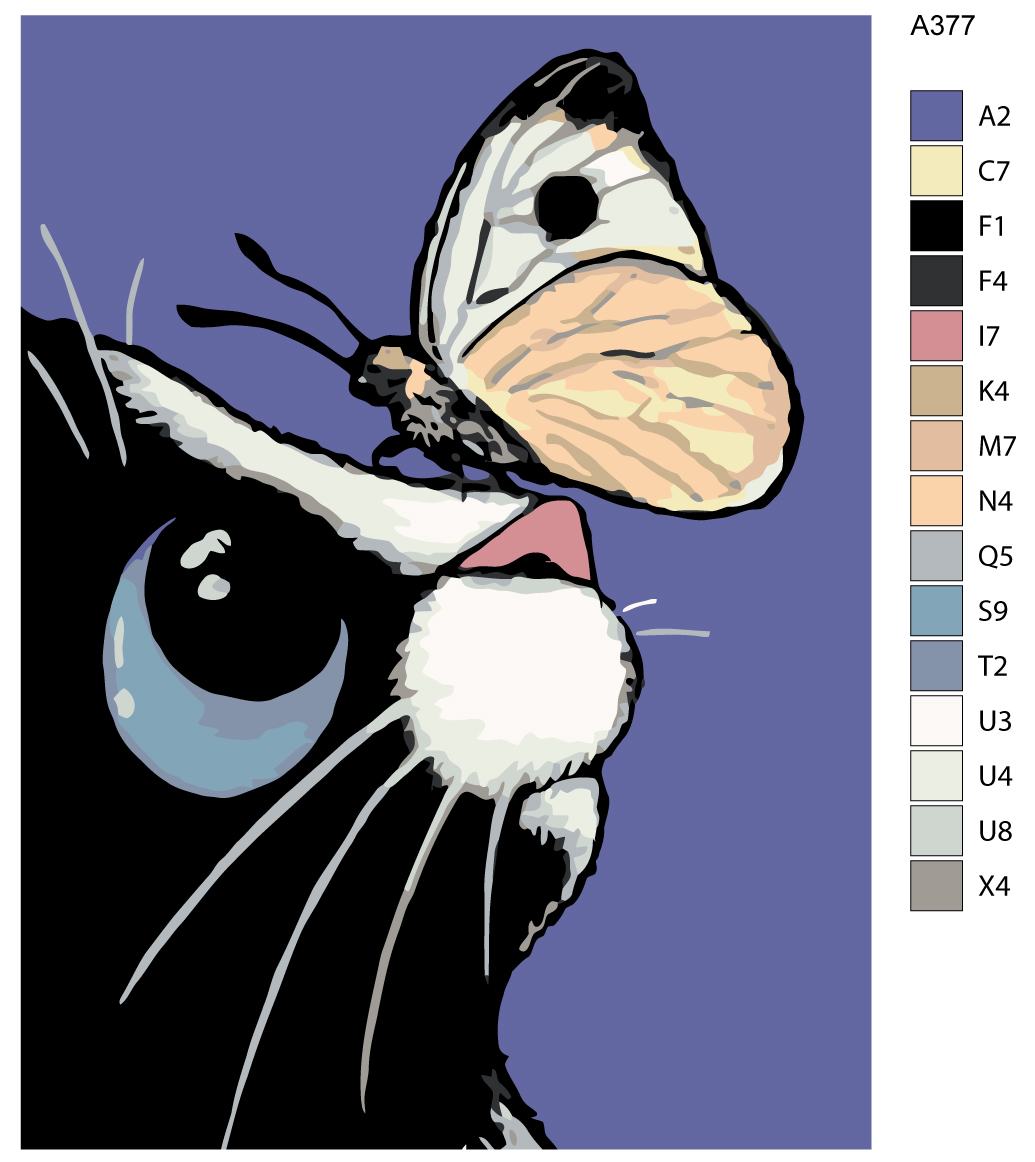 

Картина по номерам, "Живопись по номерам", 45 х 60, A377, A377