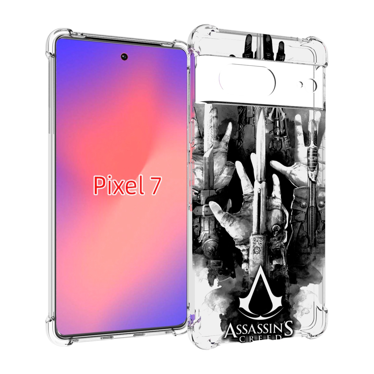 

Чехол Mypads Assassin'S Creed Скрытый Клинок Для Google Pixel 7, Прозрачный, Tocco