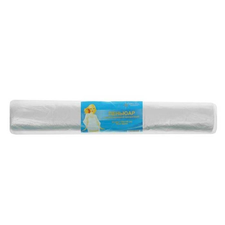 

Пелерина White line прозрачная в рулоне 100 шт, Белый, kr-19063