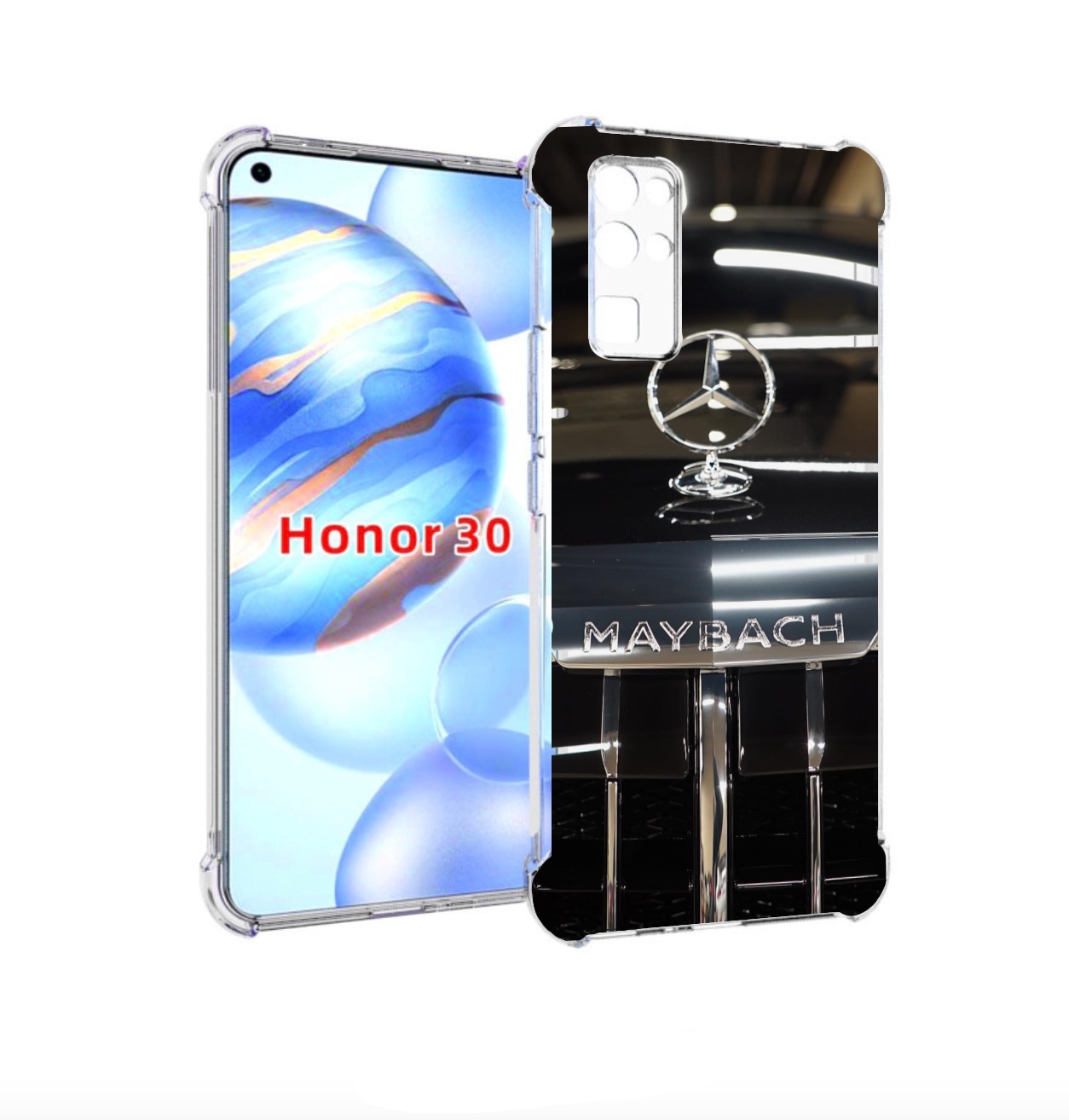 

Чехол бампер MyPads маибах-maybach-2 для Honor 30 (BMH-AN10) пр, Прозрачный, Tocco