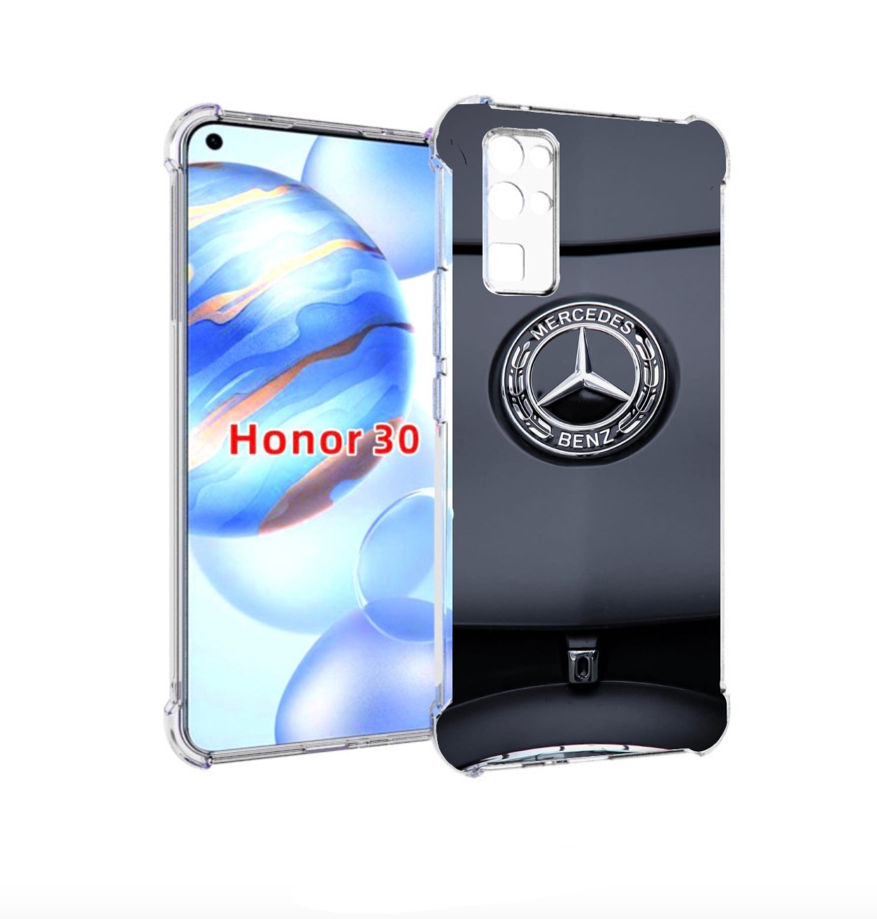 

Чехол бампер MyPads мерседес 7 мужской для Honor 30 (BMH-AN10) п, Прозрачный, Tocco