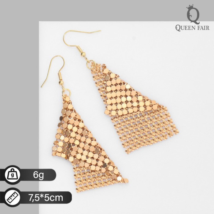 

Серьги подвески из алюминия; бижутерного сплава Queen fair 9679600, 9679600