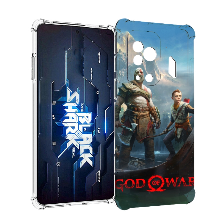 

Чехол MyPads God Of War Кратос Атрей для Xiaomi Black Shark 5 Pro, Прозрачный, Tocco