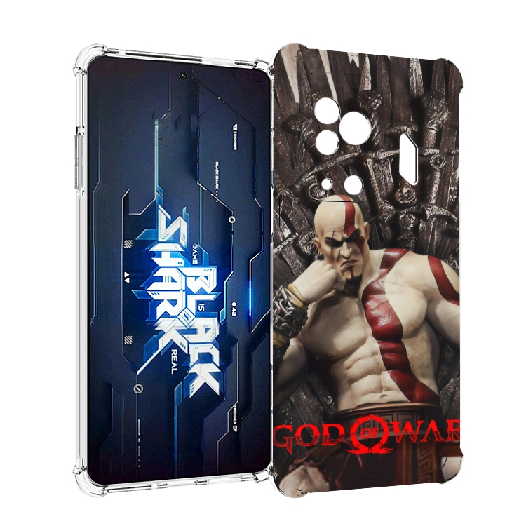 

Чехол MyPads God of War Кратос для Xiaomi Black Shark 5 Pro, Прозрачный, Tocco