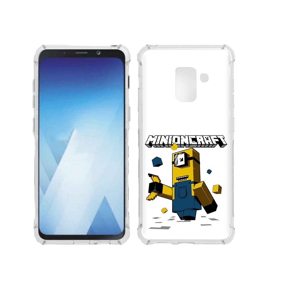 

Чехол MyPads Tocco для Samsung Galaxy A5 (2018) миньон (PT95317.573.478), Прозрачный, Tocco