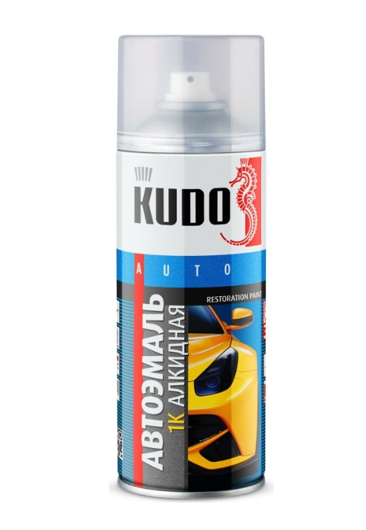 

KUDO KU-4002 Эмаль автомобильная ремонтная Рубин 110, Красный