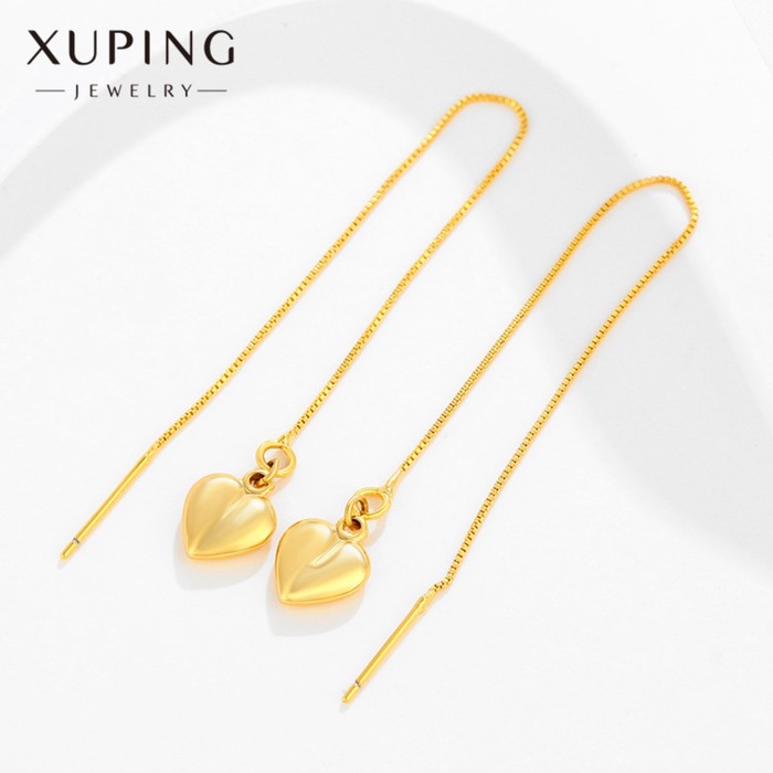 

Серьги продевки из бижутерного сплава XUPING 9879056, 9879056